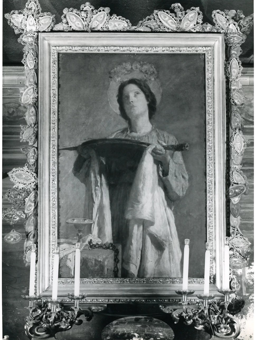 Santa Lucia - Chiesa di santa Brigida, Napoli